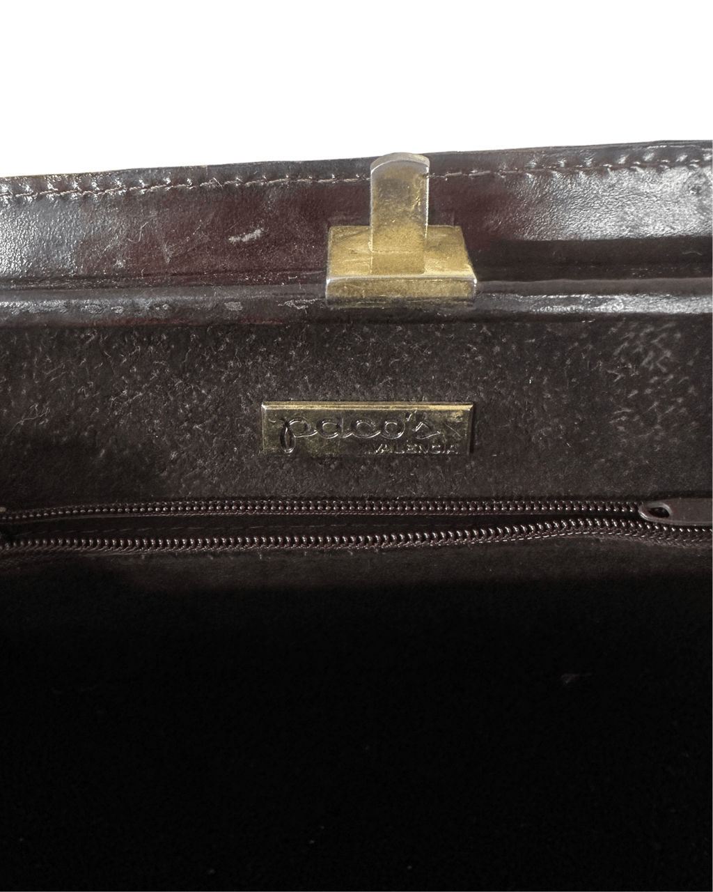 Vintage 1960s Paco's Valencia Crocodile Leather Crossbody Bag - Funkify