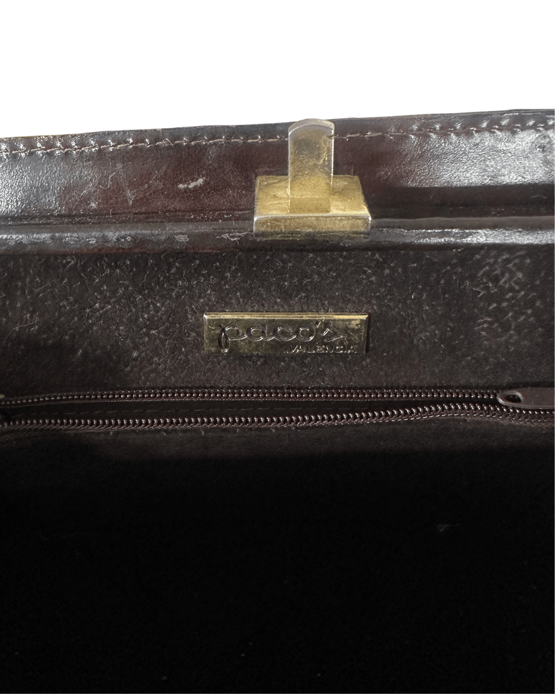 Vintage 1960s Paco's Valencia Crocodile Leather Crossbody Bag - Funkify