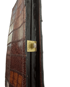 Vintage 1960s Paco's Valencia Crocodile Leather Crossbody Bag - Funkify