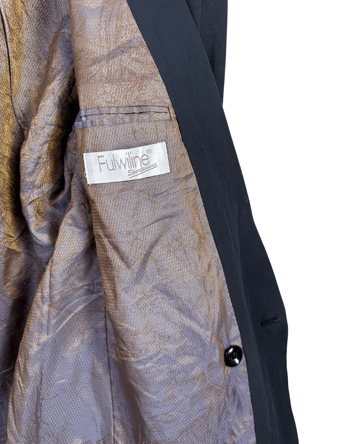 Vintage 1980s Fulwiline Sportswear Double - Breasted Shell Blazer Jacket - Funkify