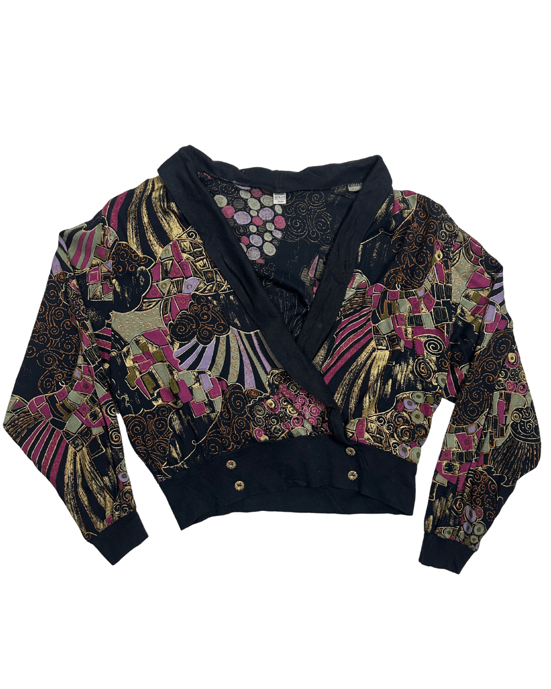 Vintage 1980s Women's Blouse - Funkify