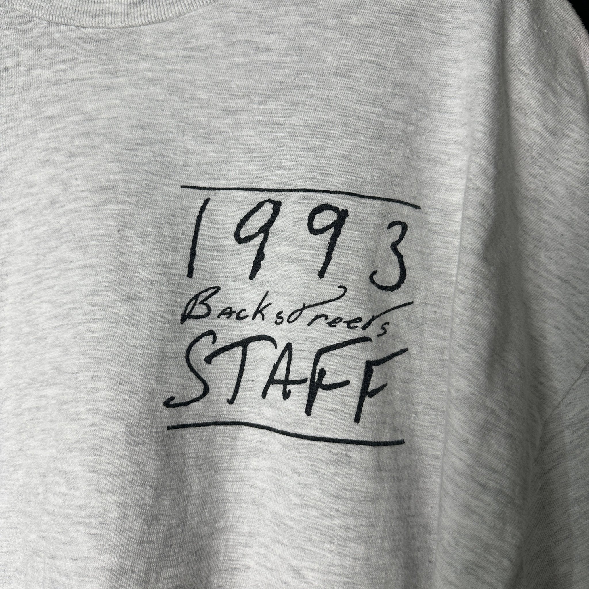 Vintage 1993 Bruce Springsteen Backstreets Staff Tee - Funkify