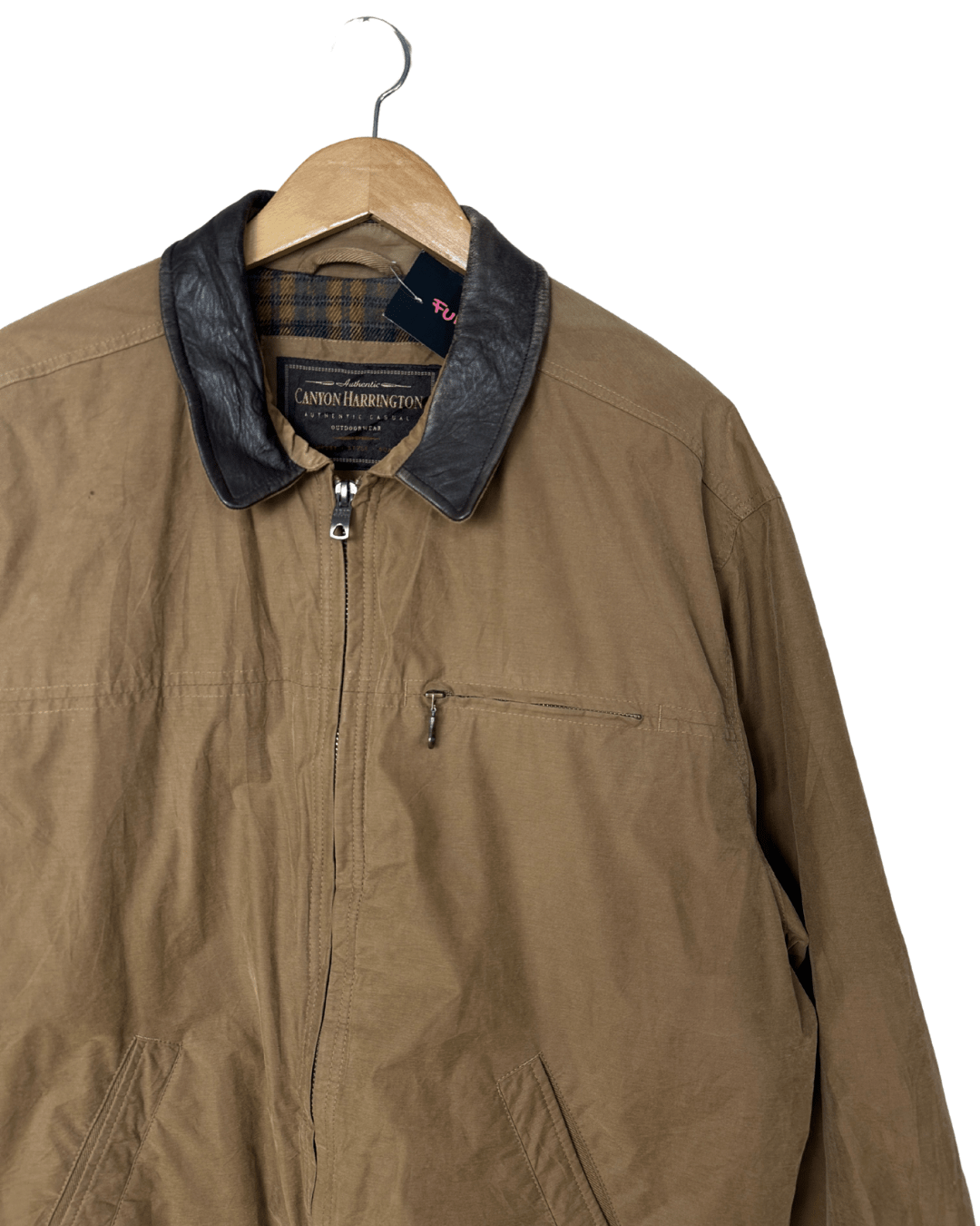Vintage 1997 Marks & Spencer Canyon Harrington Outdoor Jacket (XL) - Funkify