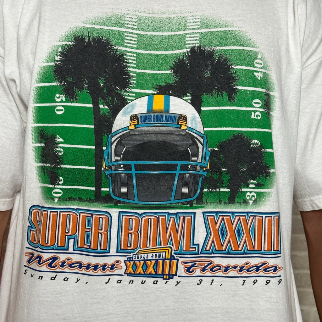 Vintage 1999 Super Bowl XXXIII Miami Florida - Funkify