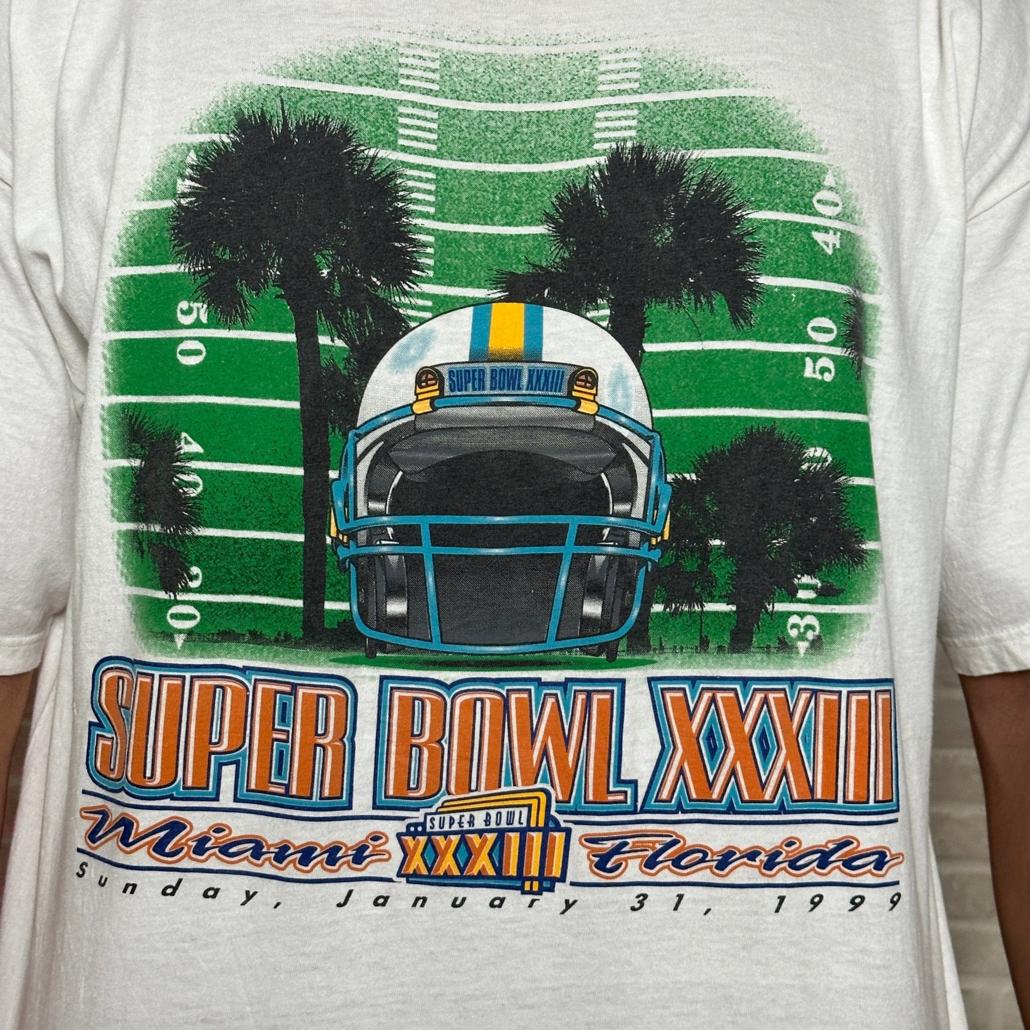 Vintage 1999 Super Bowl XXXIII Miami Florida - Funkify