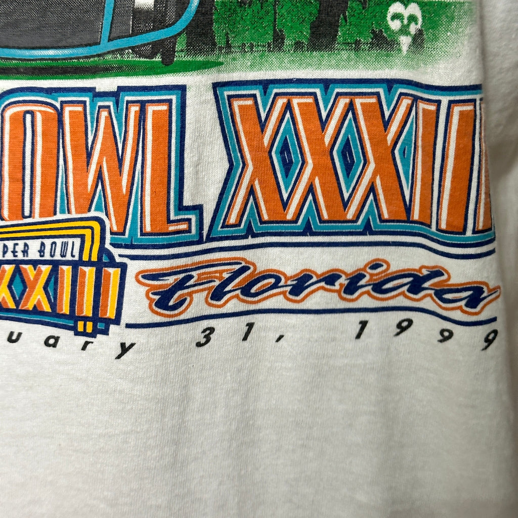 Vintage 1999 Super Bowl XXXIII Miami Florida - Funkify