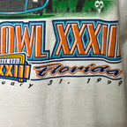 Vintage 1999 Super Bowl XXXIII Miami Florida - Funkify