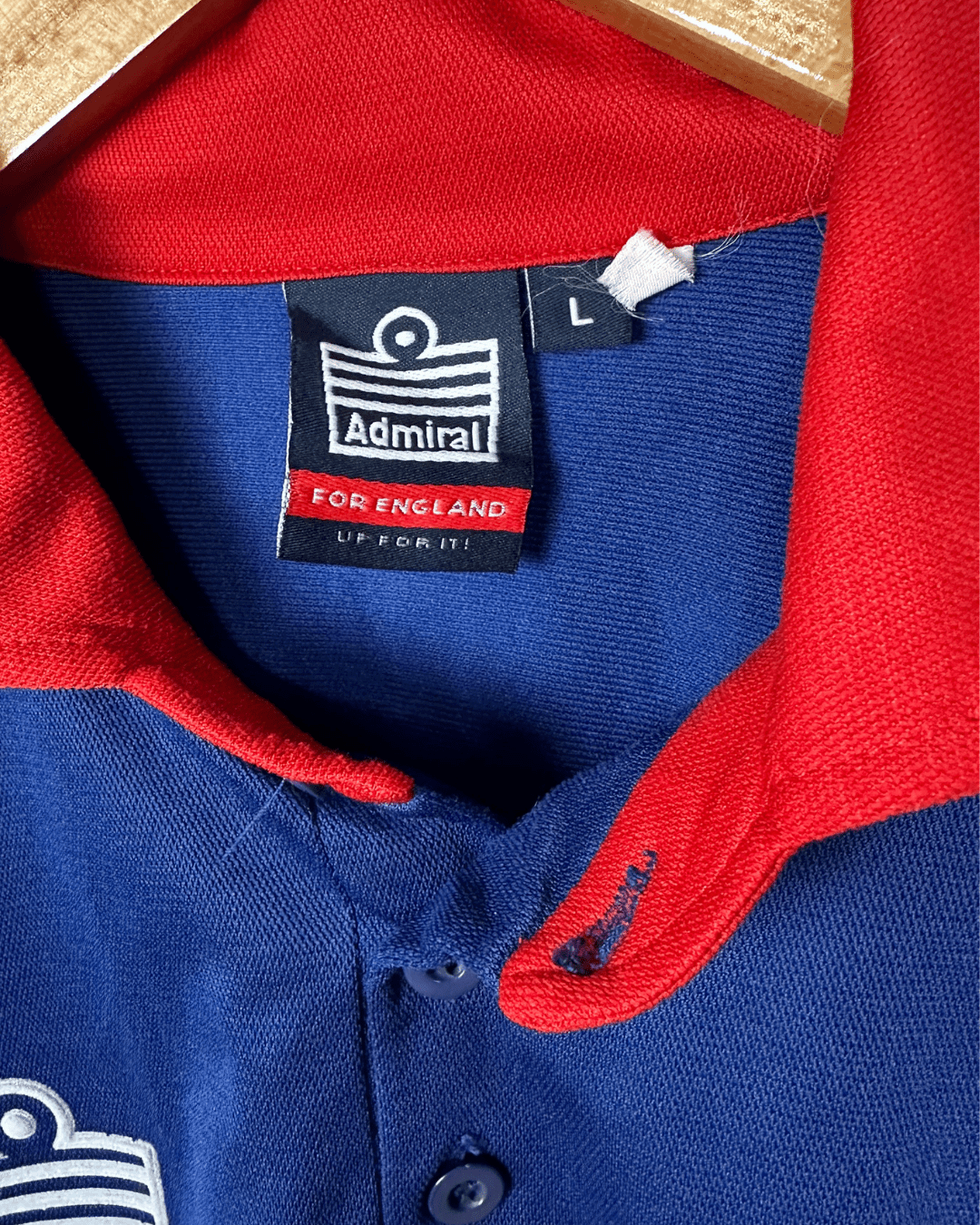 Vintage 2000 Admiral England Cricket Jersey Large - Funkify