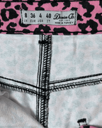 Vintage 2000s Leopard Print Mini Skirt - Funkify