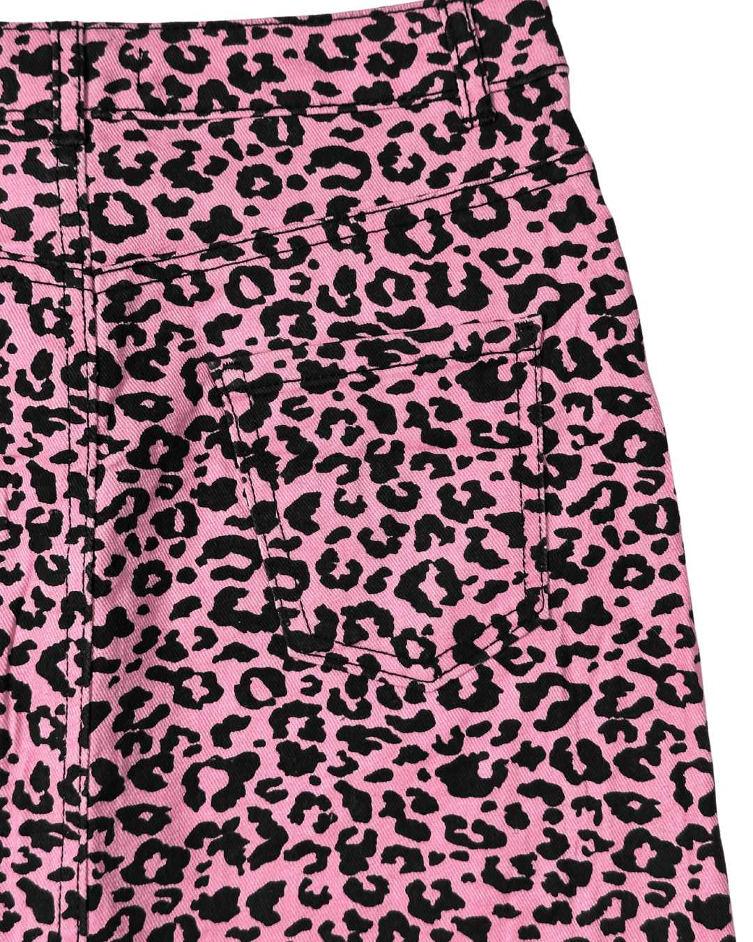 Vintage 2000s Leopard Print Mini Skirt - Funkify