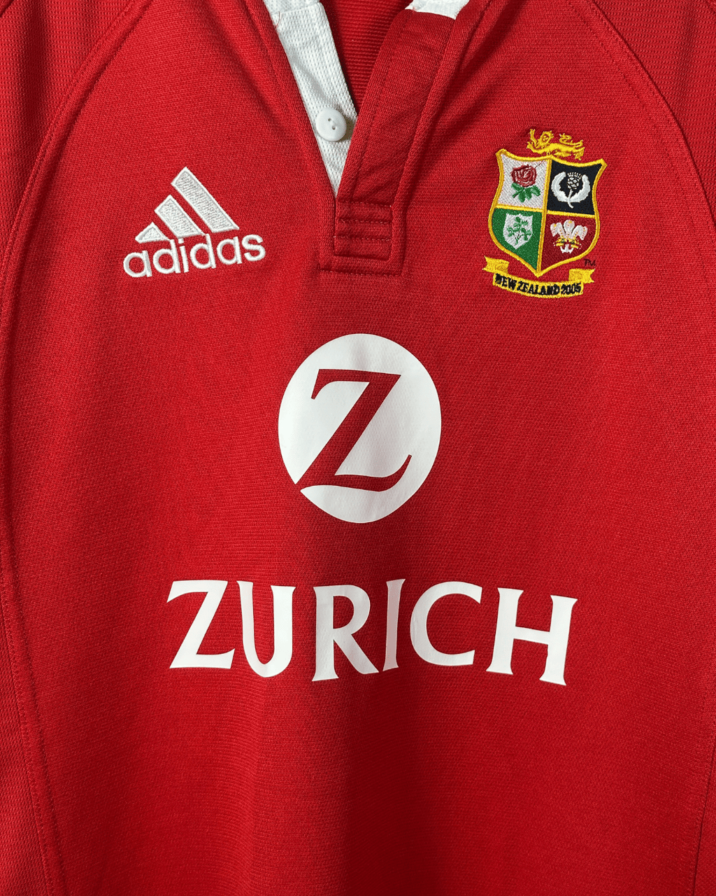 Vintage 2004/2005 Adidas New Zealand British Irish Lions Rugby Union Jersey Large - Funkify