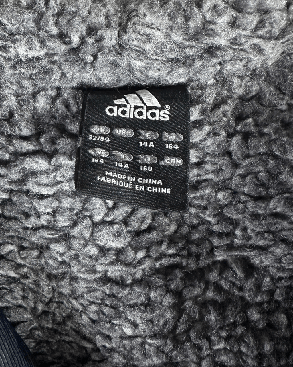 Vintage 2007 Adidas Fur - Lined Coat - Large - Funkify