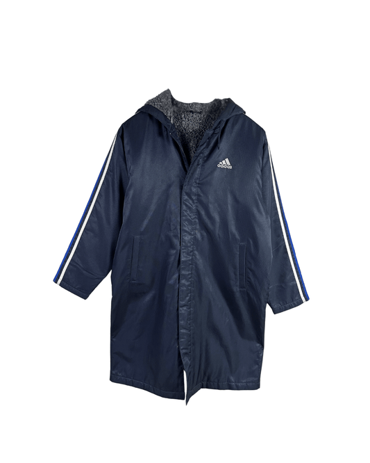 Vintage 2007 Adidas Fur - Lined Coat - Large - Funkify