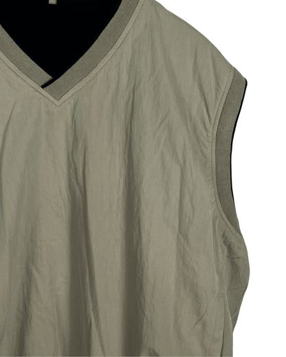 Vintage 2in1 Reversible Fleece/Windbreaker Vest - Funkify