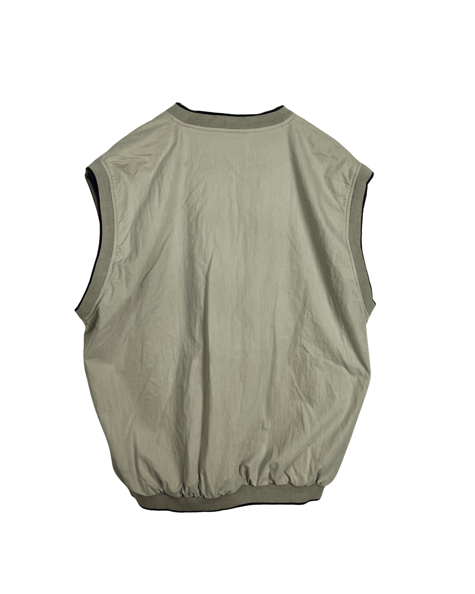 Vintage 2in1 Reversible Fleece/Windbreaker Vest - Funkify