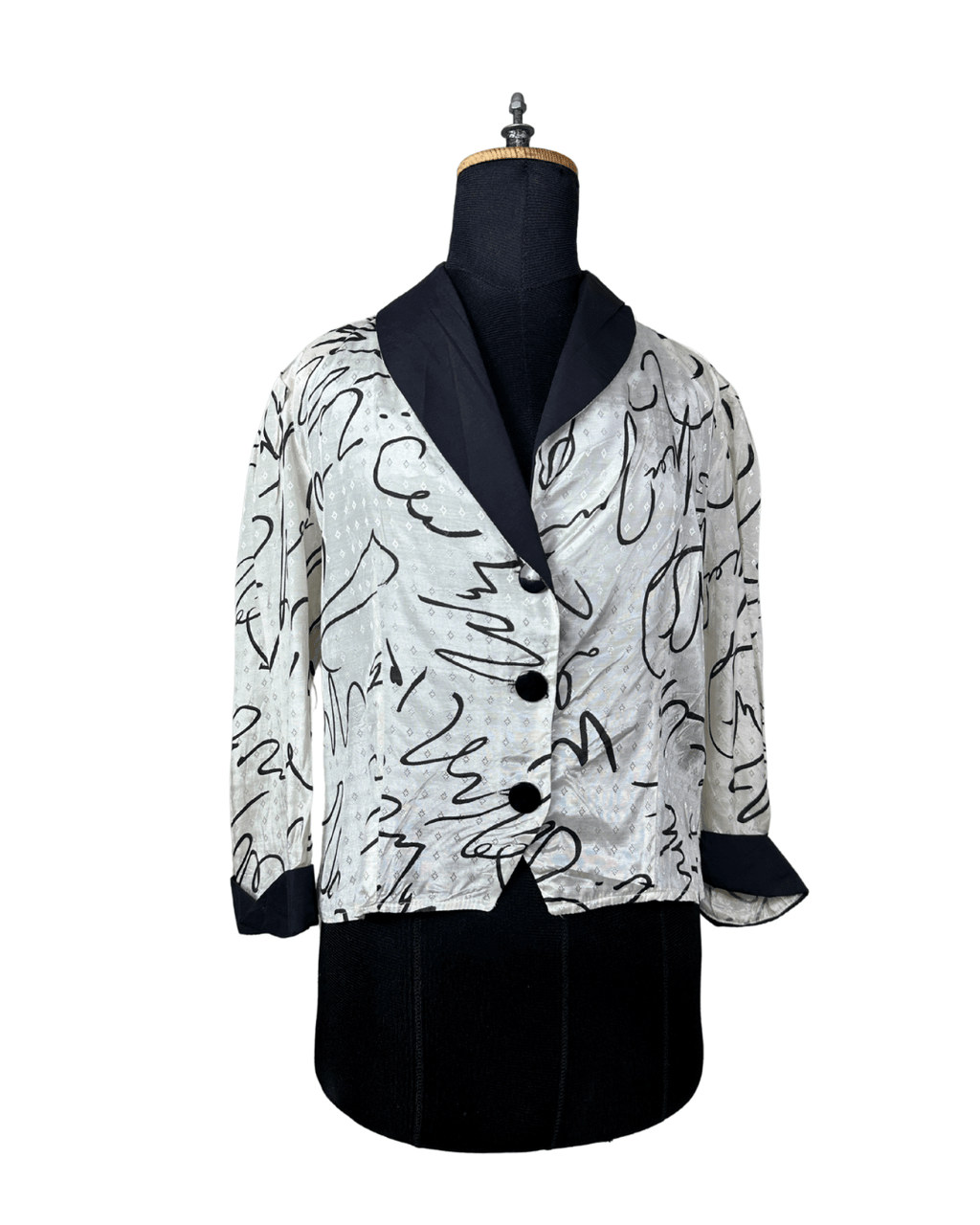 Vintage 80s Blouse Large - Funkify