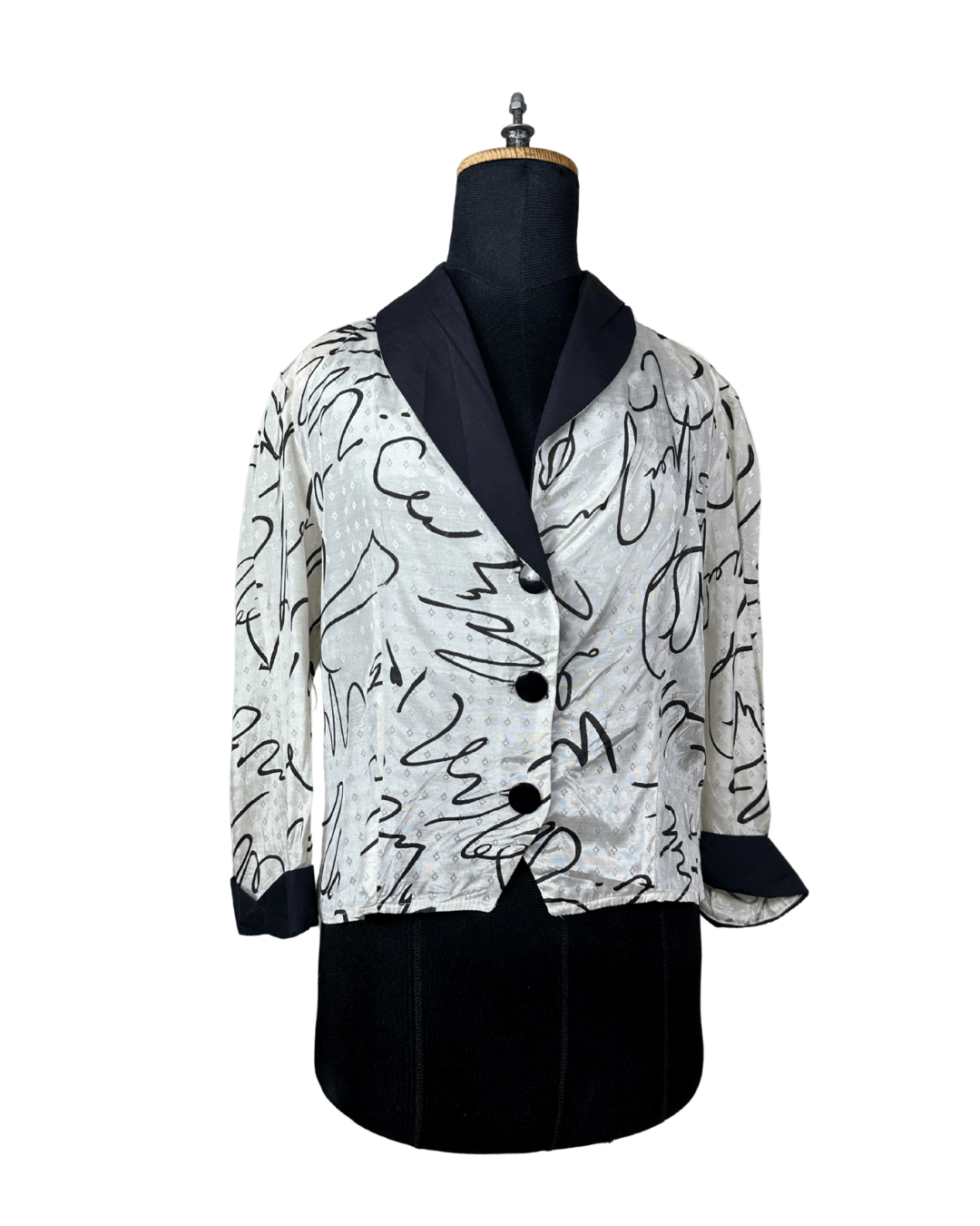 Vintage 80s Blouse Large - Funkify