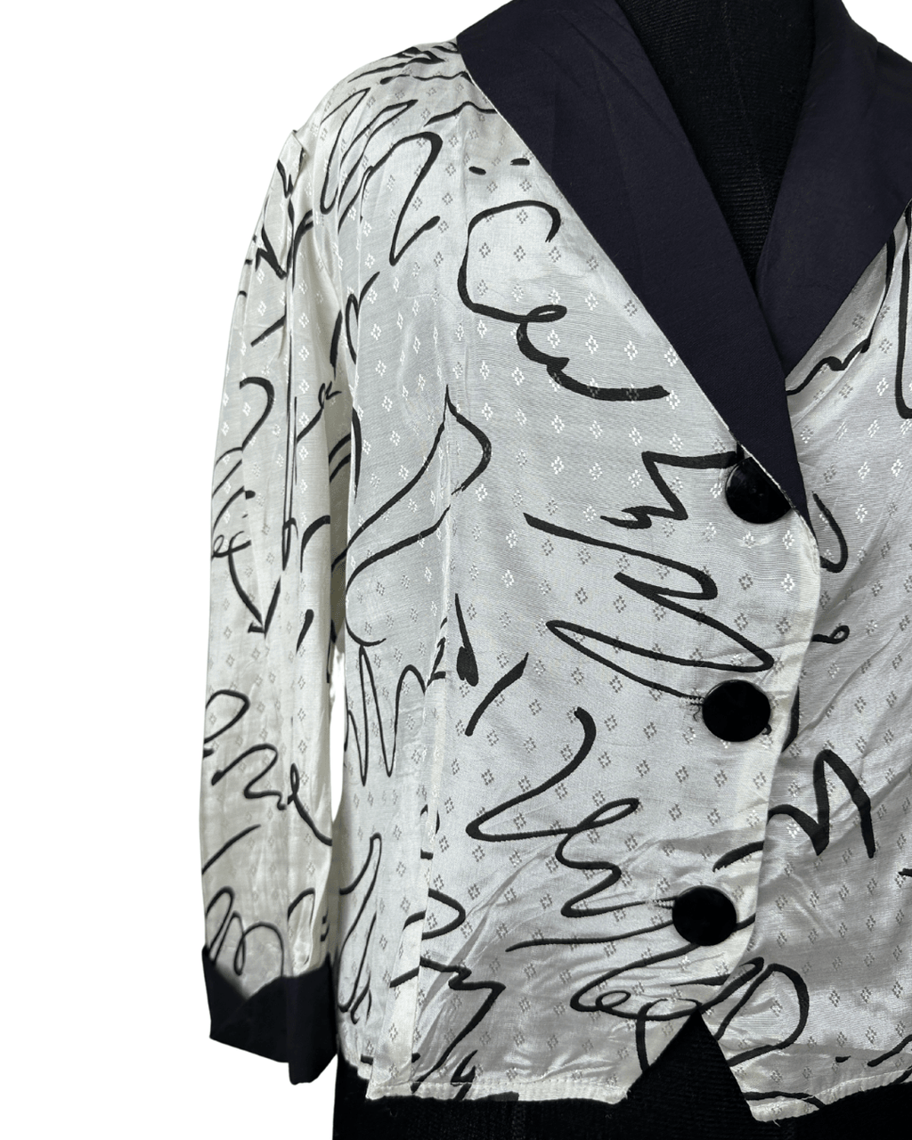 Vintage 80s Blouse Large - Funkify