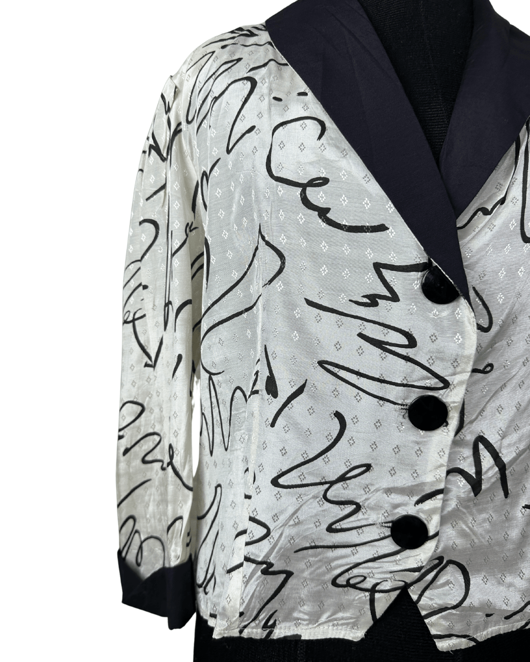 Vintage 80s Blouse Large - Funkify