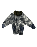 Vintage 80s Brushstroke Women's Jacket - Oversized Fit - Funkify