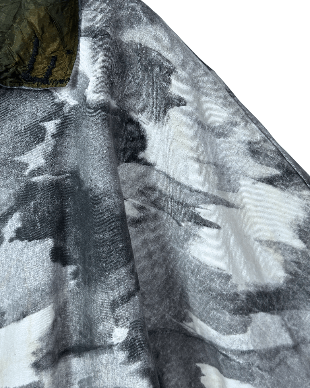 Vintage 80s Brushstroke Women's Jacket - Oversized Fit - Funkify