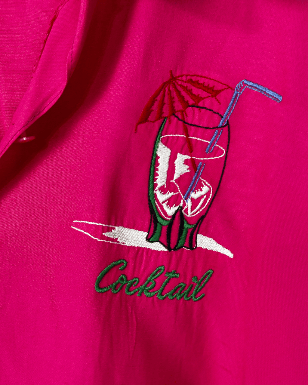 Vintage 80s Cocktail Shirt 3XL - Funkify