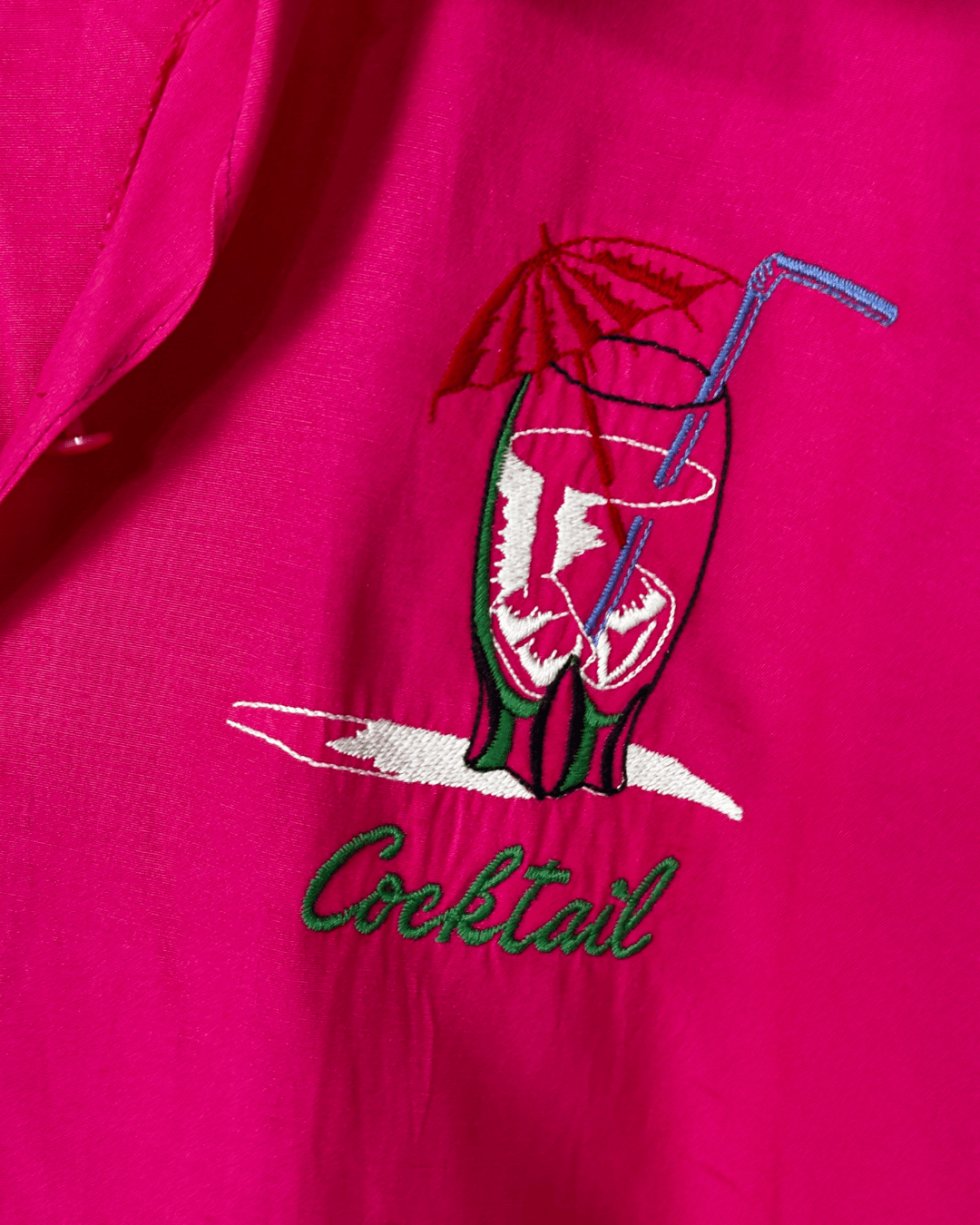 Vintage 80s Cocktail Shirt 3XL - Funkify