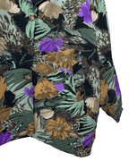 Vintage 80s Floral Print Jacket Medium - Funkify