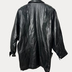 Vintage 80s Genuine Leather & Suede Jacket XL - Funkify