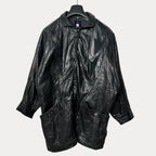 Vintage 80s Genuine Leather & Suede Jacket XL - Funkify