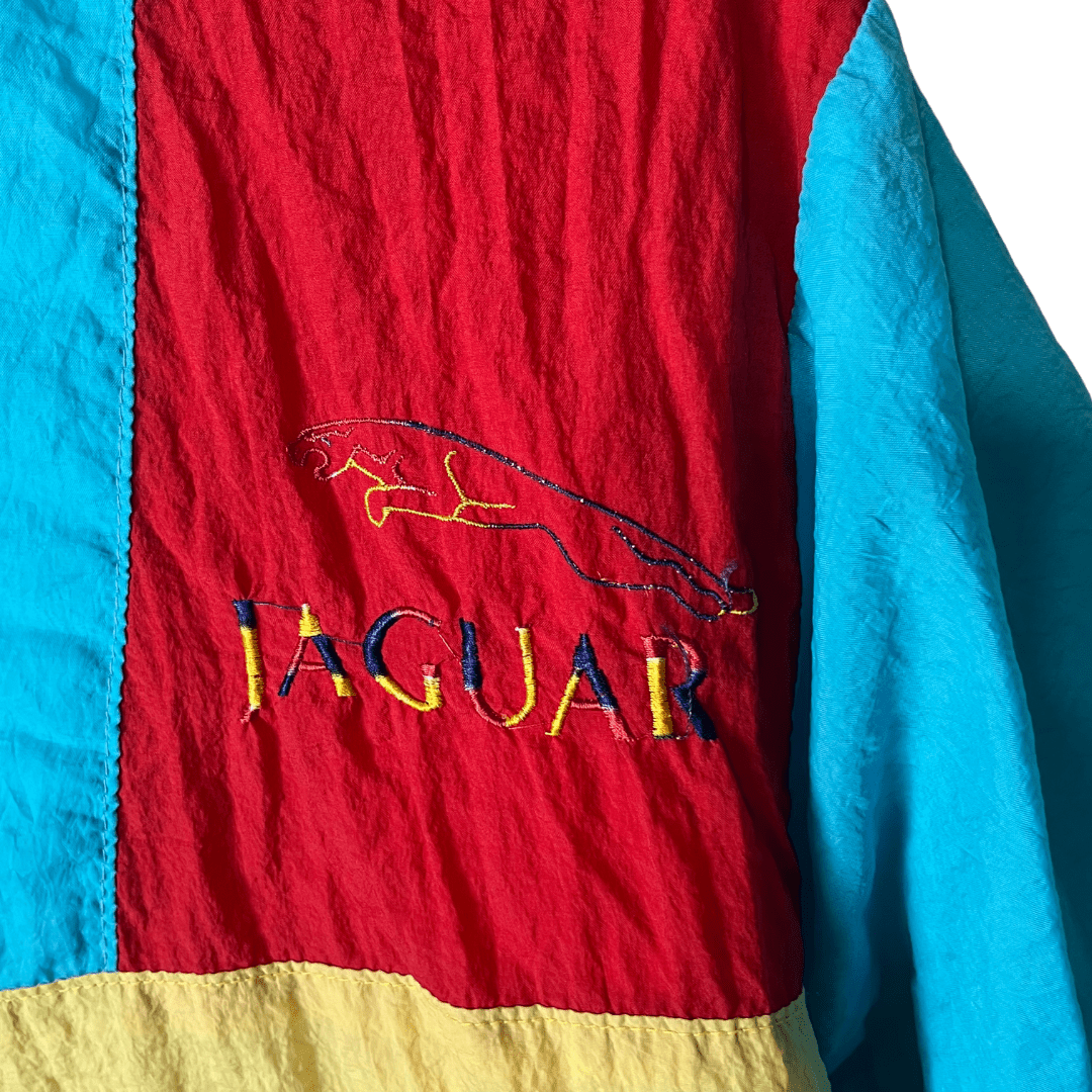 Vintage 80s Half Zip Jacket Large - Funkify