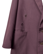 Vintage 80s Italian Blazer with Embroidered Details – Raybest Uomo - Funkify