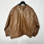 Vintage 80s Leather Jacket Women's Medium - Funkify