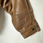 Vintage 80s Leather Jacket Women's Medium - Funkify