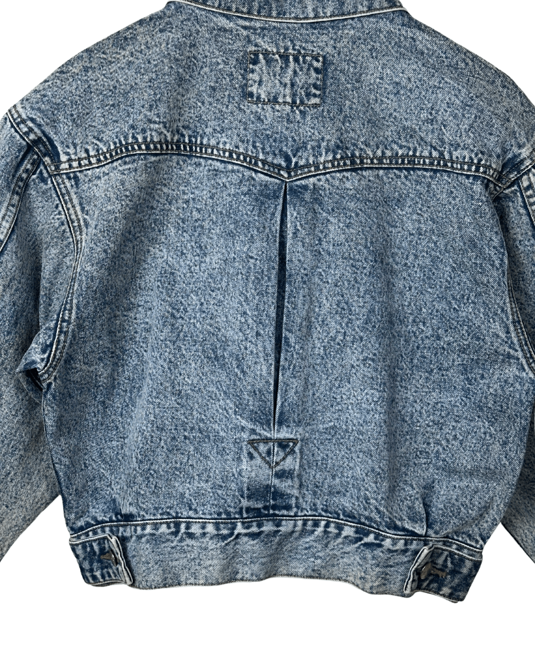 Vintage 80s L.L.Dun Puff Sleeve Denim Jacket - Women's Medium - Funkify