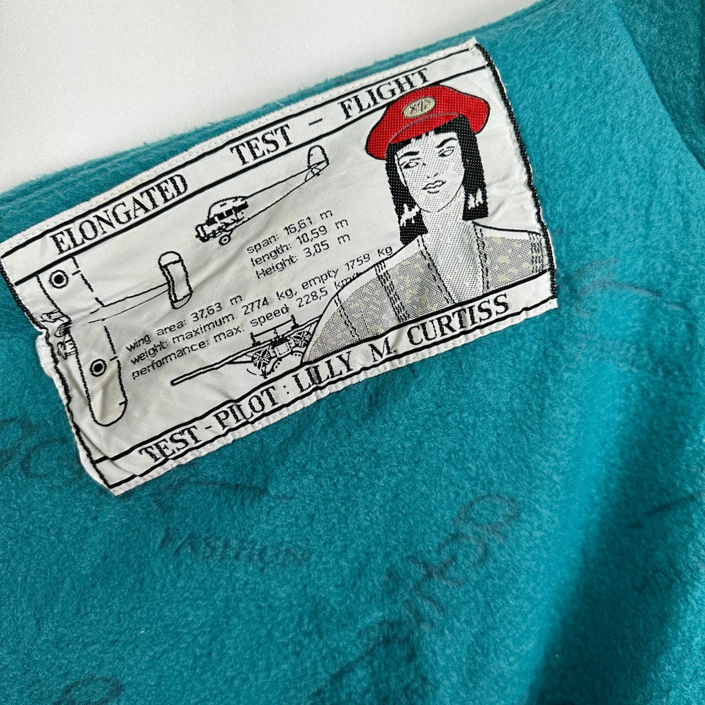 Vintage 80s Luigi Lamberto Fleece Quarter Zip 2XL / 3XL - Funkify
