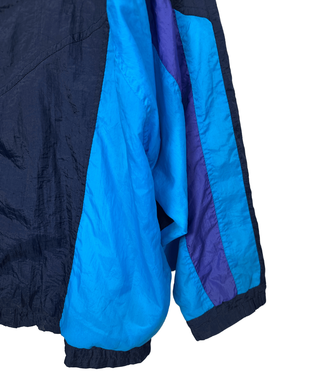 Vintage 80s Multicolor Windbreaker XL - Funkify