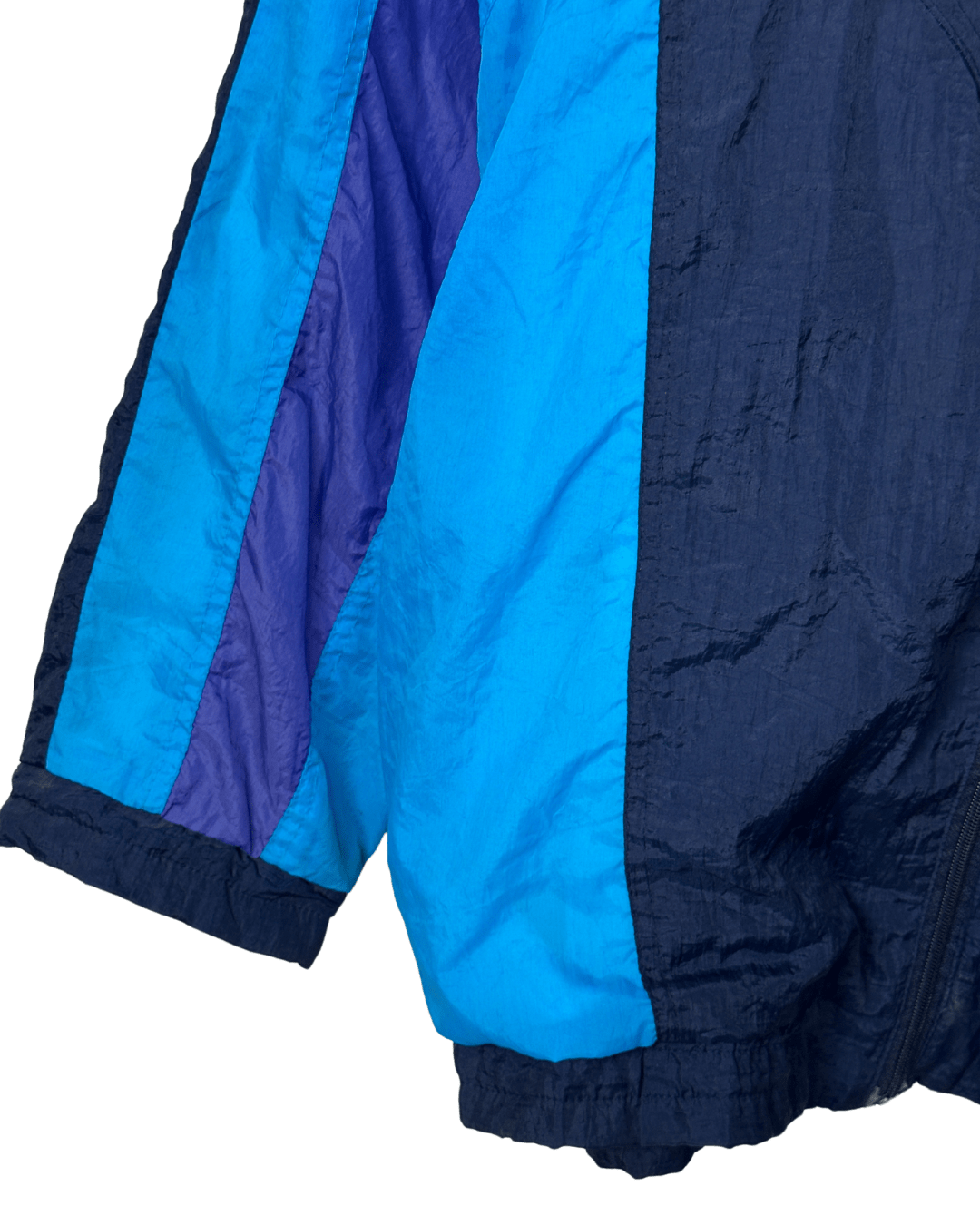 Vintage 80s Multicolor Windbreaker XL - Funkify