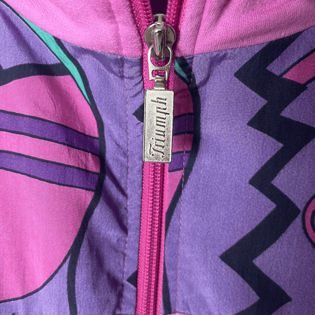 Vintage 80s Triumph Sport Half-zip Sweatshirt Medium - Funkify