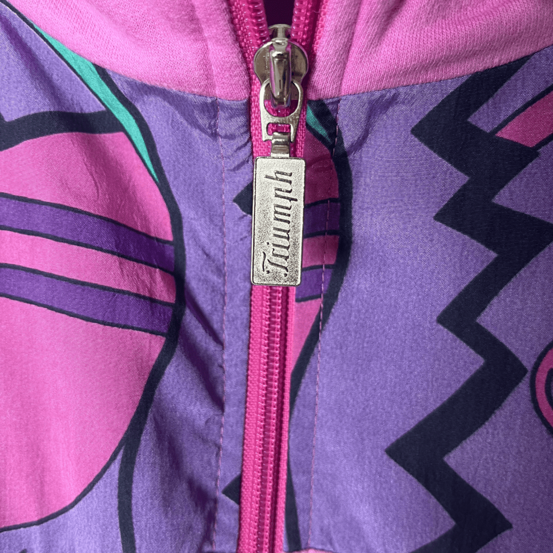 Vintage 80s Triumph Sport Half-zip Sweatshirt Medium - Funkify