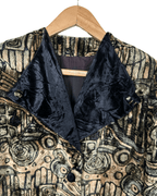 Vintage 80s Velvet Women's Blazer Large - Funkify