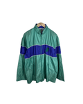 Vintage 80s Windbreaker Jacket with Foldable Hood - Medium - Funkify