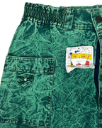 Vintage 80s/90s Countess Mara Acid Wash Denim Skirt - Medium - Funkify
