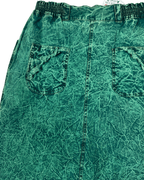 Vintage 80s/90s Countess Mara Acid Wash Denim Skirt - Medium - Funkify