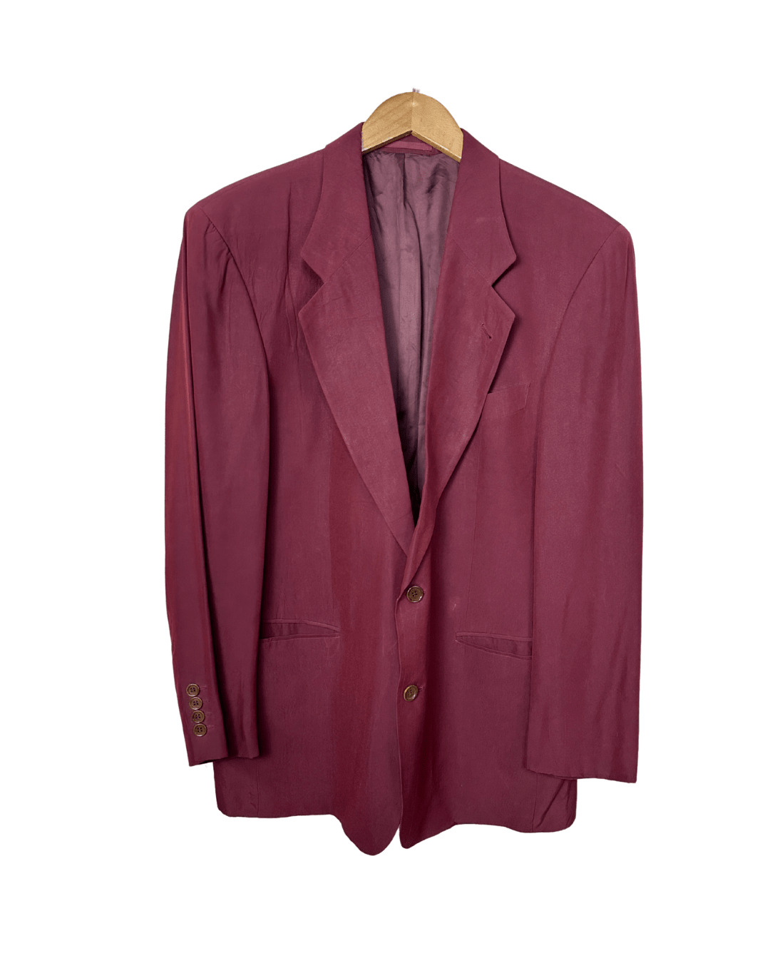 Vintage 80s/90s Hugo Boss Corleone Chicago Silk Blend Full Suit – Made in Germany - Funkify
