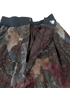 Vintage 80s/90s Tapestry Floral Skirt Suit Set - Funkify