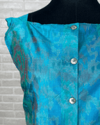 Vintage 90s Abstract Print Boxy Cut Sleeveless Top - Funkify