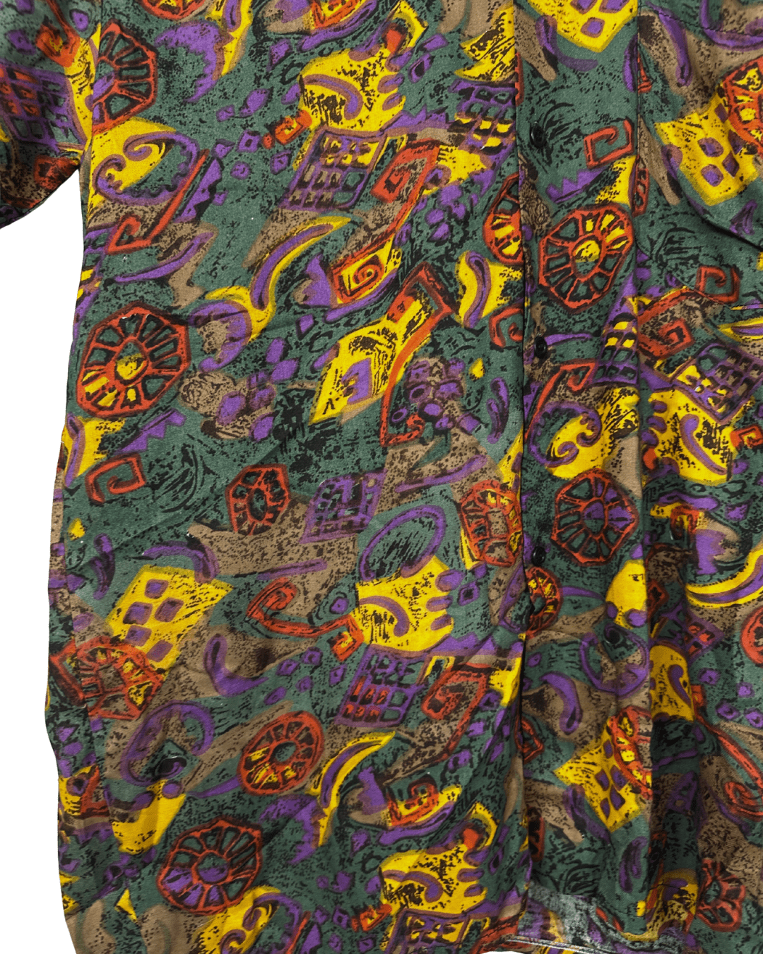 Vintage 90s Bold Abstract Shirt - Funkify