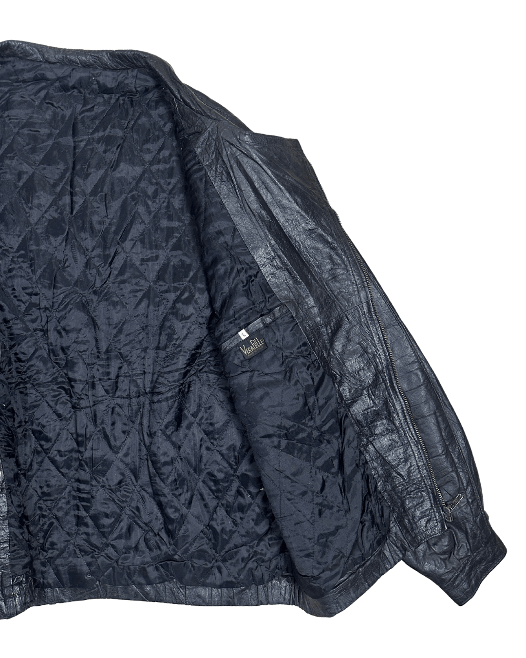 Vintage 90s Genuine Leather Jacket - Funkify