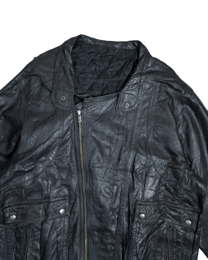 Vintage 90s Genuine Leather Jacket - Funkify